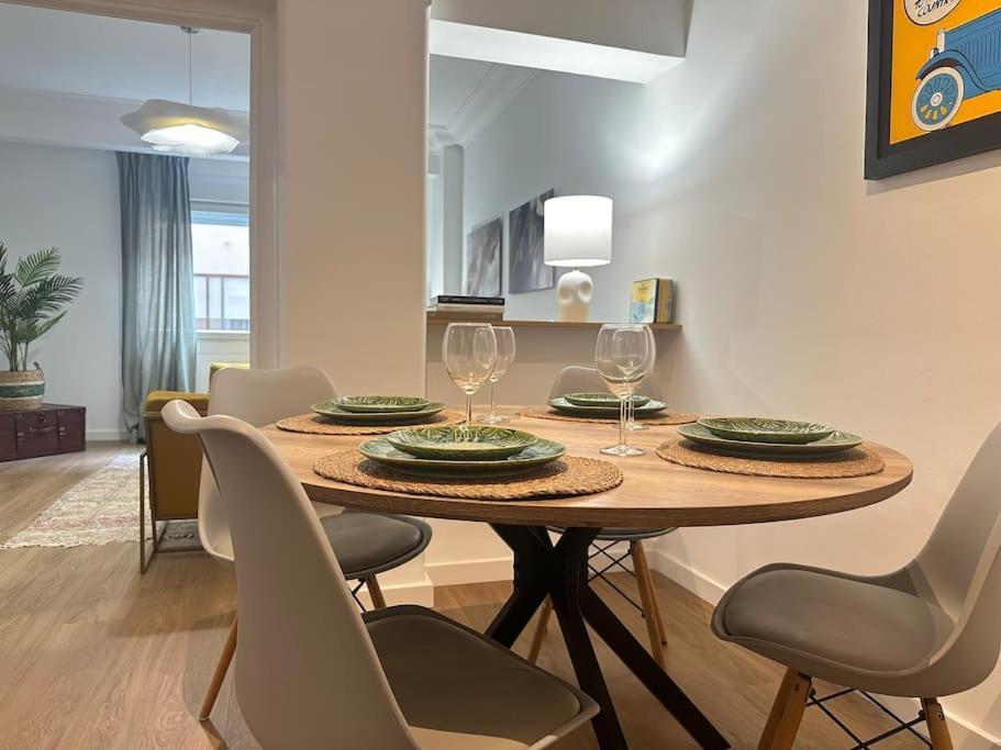 Arte Y Nuevo En El Centro Apartment Vigo Ngoại thất bức ảnh